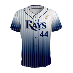 Maillots de baseball personnalisés sublimés, respirants, 100% polyester, uniformes de sport, vestes, impression de logo et de numéro d'équipe, taille plus - Product Image 5