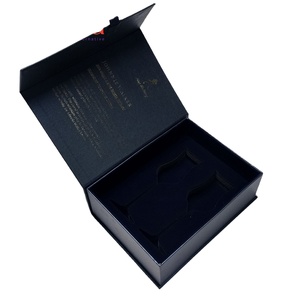 Handmade Kraft Art Recyclable Rigid <b>Boxes</b> Grey Board Paper Packaging Glossy Lamination Varnishing 4C Flap Open Design Jewelry - Product Image 1