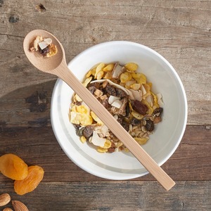 Cuchara de bambú de Estilo Vintage para la cena, cuchara de mango largo segura para alimentos naturales de la mejor calidad - Product Image 5