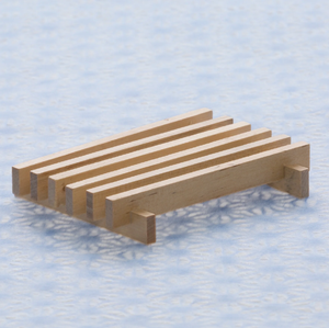 Porte-savon en bois naturel fait sur mesure pour la maison, accessoires de salle de bain en bambou, écologique - Product Image 2