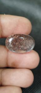 Cabochon de quartz rutile en cuivre de haute qualité pierre de quartz rutile naturelle pour la fabrication de bijoux fournisseur 5-8mm - Product Image 3