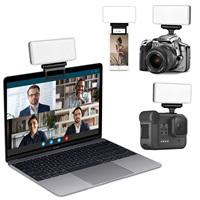 Vente chaude mini portable batterie intégrée rechargeable photographie lumière ordinateur vidéo téléphone portable selfie LED anneau lumière de remplissage