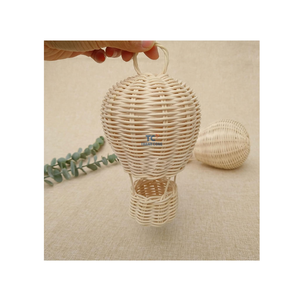 <b>New</b> Design Handmade Safe Eco Friendly Rattan Hot Air <b>Balloon</b> for Baby Kid Toy Best <b>Home</b> Decoration - Product Image 1