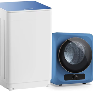 **OFFER** NEW STOCK Compact All-In-One <b>Washer</b>/Dryer Single Tub Top Manual/USB/Solar Household <b>Car</b> RV Use Plastic Housing - Product Image 1