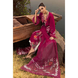 ชุดสูทผ้าลอนปักลายหรูหรา Crimson Mirror Garden D3A รุ่นผู้หญิง '26 TC-1627 - Product Image 3