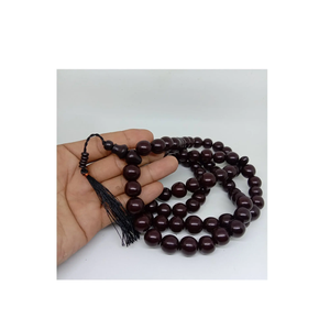 Mala en bois à la mode pour l'hindouisme de guérison spirituelle religieux pour cadeaux collier en bois d'acacia Mala perlé - Product Image 5
