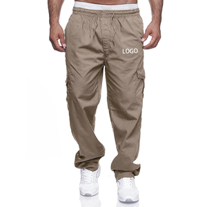 Pantalones Deportivos para Hombre al por Mayor, de Alta Calidad, Poliéster/Algodón, Estilo Casual, Bolsillos con Cremallera, Corte Holgado, Ecológicos, de Secado Rápido - Product Image 1