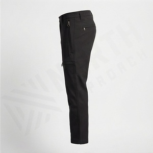Jeans en denim pour homme, coupe décontractée, poches zippées, jeans tendance polyvalents, look décontracté, idéal pour le travail, vêtements décontractés, couleur personnalisée, meilleur choix - Product Image 3