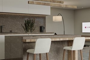 <b>Prime</b> Core Custom Kitchen Bathroom Vanity Tops Quartz Countertops Carrara Calacata Eco-Friendly Fire Resistant 1 Year Warranty - Product Image 2