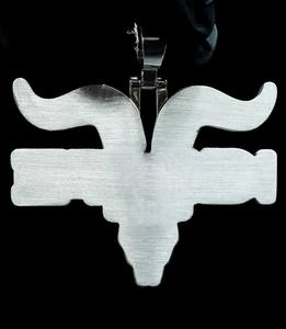 จี้เงินแท้ 925 สไตล์ฮิปฮอป ประดับเพชรโมอิสซาไนต์ VVS แบบสั่งทำพิเศษ ดีไซน์ 3 มิติ สำหรับผู้ชาย จี้สุดเท่ห์ - Product Image 3