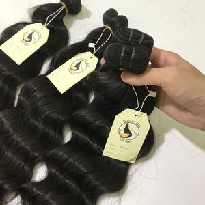 Extensions de cheveux indiens bruts ondulés, mèches de cheveux indiens bruts à Double dessin - Product Image 5