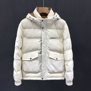 แจ็กเก็ตขนแกะมีฮู้ดสำหรับผู้ชายเสื้อแจ็กเก็ตมีฮู้ดแนวสตรีทแฟชั่นกันลมกันน้ำสำหรับฤดูใบไม้ร่วง - Product Image 5