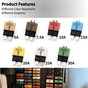 เบรกเกอร์วงจร ATC/ato ชิ้นส่วน5A-30A T3รถยนต์ - Product Image 4