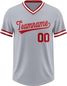 Maillots de baseball personnalisés en gros, sublimés, 100% polyester, séchage rapide, respirant, antibactérien, vêtements de sport pour hommes, manches courtes - Product Image 3