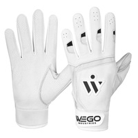 2025 vente en gros meilleure conception sublimée en peau de chèvre numérique cuir Baseball gants de frappe professionnel Softball gants de frappe
