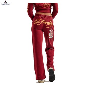 Pantalon de yoga personnalisé de haute qualité pour femmes pantalon de yoga à jambes larges pantalon évasé de sport taille haute pour femmes - Product Image 3