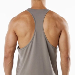 94% coton 6% Spandex coupe décontractée évacuation de la sueur respirant décolleté coupe basse hommes ourlet étagé Stringer - Product Image 6