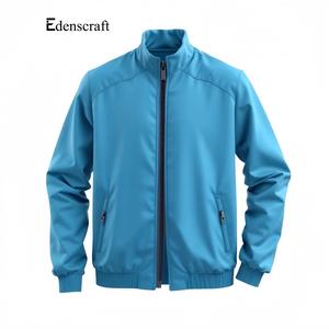 Blouson aviateur vintage en toile pour homme, coupe-vent, écologique, col montant, élégant, streetwear d'hiver, finition personnalisable, génération Z - Product Image 5