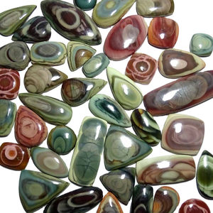 จัสมหาสอิมพีเรียลธรรมชาติ Cabochon Lot จัสมหาสอิมพีเรียลหลวม Lot รูปร่างผสมและขนาดอัญมณี Lot สําหรับเครื่องประดับ mak - Product Image 1