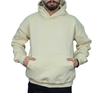 Sweat à capuche en molleton de coton noir sur mesure pour hommes, grande taille pour vêtements d'hiver avec motif, sweat à capuche de haute qualité - Product Image 1