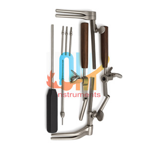Set de Distractor Cervical Vertebral Caspar Premium, Acero Inoxidable-Titanio de Grado Médico, Certificado CE, Autoclavable, Reutilizable - Product Image 5