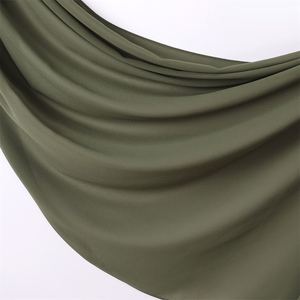 Hijab en mousseline de soie à bulles de satin avec logo personnalisé, longue écharpe musulmane imprimée, châle carré pour femmes, styles rectangulaires, châles traditionnels - Product Image 6