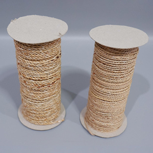 เชือกผักตบชวาแห้งธรรมชาติ ราคาแข่งขัน งานแฮนด์เมด สำหรับงานสาน ขายส่ง - Product Image 6