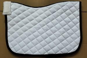 Almohadillas de sillín ecuestres con logotipo personalizado de calidad superior Kanpur, relleno de poliéster acolchado cuadrado de 1 pulgada, superventas, algodón alto - Product Image 4