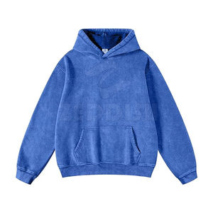 2025-26 nouveaux vêtements à la mode grande taille femmes lavage à l'acide sweats à capuche coton Style décontracté lavage à l'acide sweats à capuche respirant avec OEM - Product Image 1