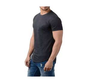 Camisetas de hombre GAF, nueva camiseta de manga corta con gráfico liso Vintage, cuello, estilo deportivo, hecha de 220 gramos para camiseta Pima - Product Image 3