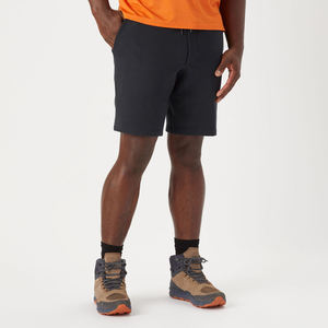 Vente en gros Short cargo uni en dentelle pour hommes Taille élastique Respirant Confortable Tissu éponge en coton Streetwear Décontracté - Product Image 1