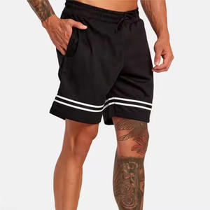 Haute qualité en gros 200 Gsm maille tissu été Streetwear basket-ball entraînement noir camouflage impression personnalisée maille Shorts avec doublure - Product Image 5