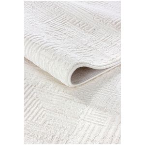 Alfombra Acrílica Tejida Konfor Tavira 1978, Pelo Mediano, Estilo Moderno con Flecos Rectos, Hecha a Máquina - Product Image 4