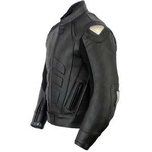 Automne hiver hommes décontracté fermeture éclair PU veste en cuir hommes vêtements mince à manches longues en cuir mode veste moto veste - Product Image 2