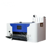 Impresora DTF Comercial de Transferencia de Calor XP600 con un Solo Cabezal de Impresión, Pantalla Táctil y Circulación de Tinta Blanca para Impresión de Prendas