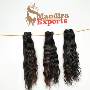 Cabello Natural 100% Remy con Cutícula Alineada, Cabello Virgen Sin Procesar, Ondulado Profundo Natural, Extensiones de Cabello Humano de Tamil Nadu - Product Image 2