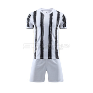 Conjunto de ropa de fútbol personalizada al por mayor, uniformes, nuevo diseño, camiseta de fútbol para hombre, conjunto de camisetas de fútbol de poliéster de secado rápido barato - Product Image 1