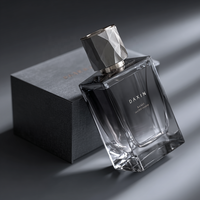 Flacon de Cologne Personnalisé de Luxe, Flacon de Cologne Vide, 30ml 50ml 100ml, Flacons de Parfum en Verre avec Emballage Boîte