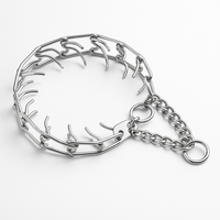 Torsionsfeder 2.25Mm 2.8 Mm 3 Mm 4Mm Diamètre du fil En Acier Inoxydable Prong Collier Pincer Collier Lien Chaîne Crochet pour la Formation de Chien