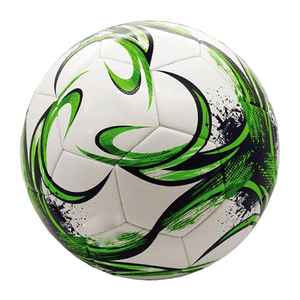 Design unique Meilleur ballon de football pakistanais Ballon de match de football cousu à la machine en cuir PU Taille 5 Ballons de football de conception - Product Image 1