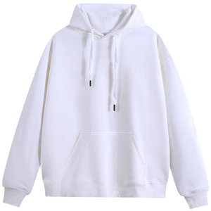 Sweat à capuche ample pour homme avec broderie de logo personnalisé et impression en relief, vêtements d'hiver unisexes de haute qualité, service de vente en gros OEM - Product Image 2