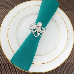 Servilletero de pulpo Accesorio único de Decoración de mesa inspirado en el mar para el hogar Comedor Boda y fiesta Elegante náutico y artístico - Product Image 5