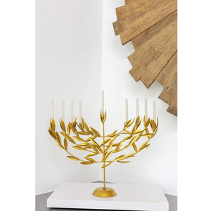 Chandelier en aluminium motif arbre pour décoration de Noël, centre de table de mariage, support de bougie, décoration de table à domicile - Product Image 5