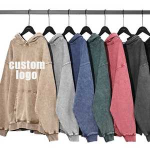 2025 nouveaux sweats à capuche pour hommes et femmes industrie lourde lavage tie dye | Vente en gros de pulls à capuche pour hommes - Product Image 5