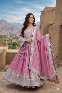 Nouvelles robes afghanes pour femmes 2025, robes maxi standard afghanes kuchi vintage à broderies lourdes en 3 pièces, grandes tailles pour femmes - Product Image 3