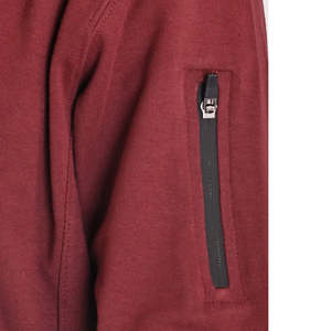 Ropa de hombre de alta calidad 100% chándales de algodón personalizado último estilo transpirable con cremallera chándal de hombre - Product Image 4