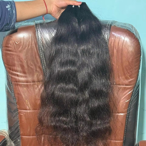 Extensiones de cabello humano virgen con ondas corporales de grado 15A indio crudo Natural 100% suave sin enredos con Color de cabello Natural - Product Image 1