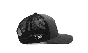 Sombreros de camionero para hombre al por mayor de alta calidad, gorra de camionero de pesca al aire libre a la moda con parche de cuero personalizado con logotipo grabado - Product Image 5