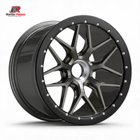 Jantes forgées personnalisées de 17, 18, 19 et 20 pouces, type Drag Pack, avec système Beadlock, 5x112, 5x120, 5x130, pour BMW, Toyota, Mustang GT, Chevrolet, Dodge