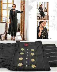 Meilleur tissu Inde rayonne ethnique Kurti pantalon avec broderie Dupatta travail prix de gros attractif pour les vêtements pour adultes - Product Image 5